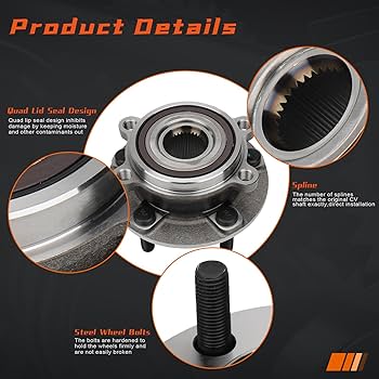 Amazon.com: DRIVESTAR 513347 Front Left/Right Wheel Hub & Bearing